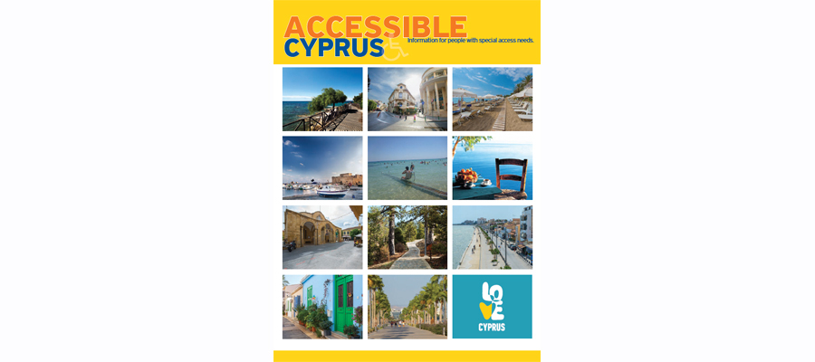 Accessible Cyprus: Information for people with special access needs cover